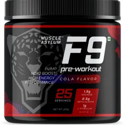 muscle asylum F9 Pre-Workout - 25 Servings BCAA-picture-26