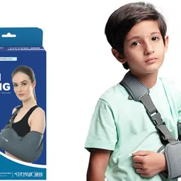 stergic Arm Sling Shoulder Support for Fracture Support, For Kids Upto 5 yr Arm Support-picture-23
