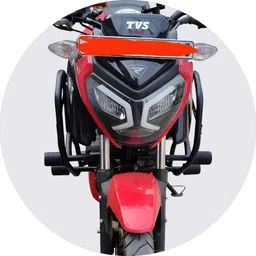 rs acessoris hub HEAVY QUALITY METAL RAIDER CRUSH GUARD WITH 4 SLIDER FOR Bike Crash Guard image 5