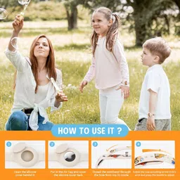 PALAY AirTag Bracelet for Kids Adjustable Silicone Band with Cartoon Design image 5