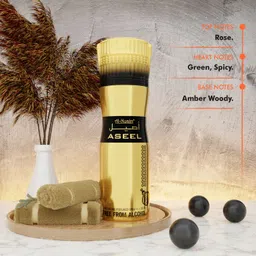 al-nuaim Aseel Alcohol Free Deodorant Body Spray-For Men image 2