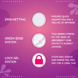 bella Ultra Drai Sanitary Napkins Extra Large 26 pcs x pack of 2 Sanitary Pad image 4