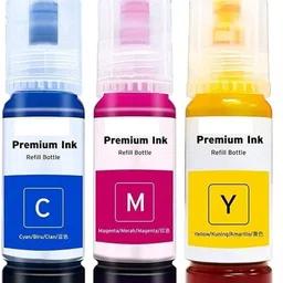 PRINTER PARTNER 003 CMY Refill Ink for Epsn L3110,L3150,L3250,L3115,L3151,L3152,L5190 Printer Tri-Color Ink Bottle-image-67