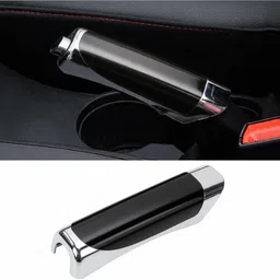 fieryfrost Universal Car Accessory Hand Brake Imitation Protector Cover Black color Car Handbrake Grip-picture-16