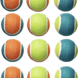 hoc rk Multicolor Cotton Ball Pack Of 3 Tennis Ball image 4