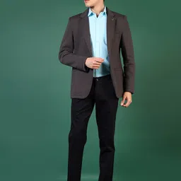 v-mart Men Solid Single Breasted Casual Blazer image 5