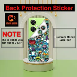 wrap craft Realme 14X 5G Premium Vinyl BACK Mobile Skin image 2