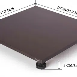 zkoira Engineered Wood Pooja Chowki Wooden All Purpose Chowki image 5