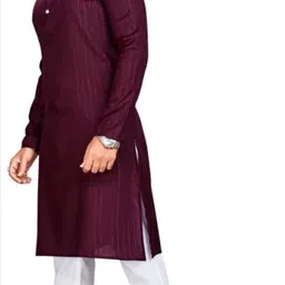 galaxy zone Men Cotton Blend Kurta Pyjama Set image 4