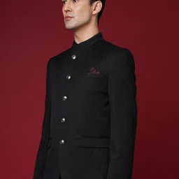 rare rabbit Men SUIT-2PCS CNTP FIT Solid Suit image 3