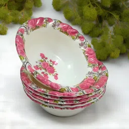 Melamine Vegetable Bowl Printed Melamine Bowl Set – Perfect for Modern Dining-image-16