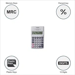 casio HL100LB Portable BasicCalculator image 2
