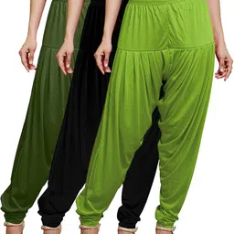 chittukuruvi Viscose Rayon Solid Patiala-picture-30