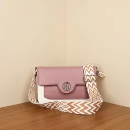 evork fashion Pink Women Sling Bag Modern Classic Sling Bag for Women & Girls Crossbody Bag with Pattern Strap-picture-31