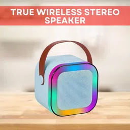 Clairbell W12 (PORTABLE WIRELESS BLUETOOTH SPEAKER) Dynamic Thunder Sound & RGB LightR350 10 W Bluetooth Laptop/Desktop Speaker-picture-37