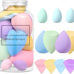 qeqeq PROFESSIONAL SET 11 PCs Multi-color Makeup Sponge Set, Beauty Blender-picture-15