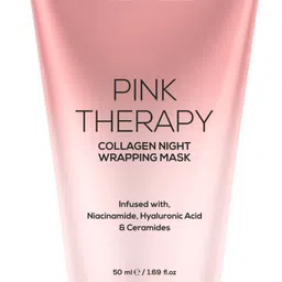 renee Pink Therapy Collagen Night Wrapping Face Mask, Hydrates, Repairs Improves Skin-picture-11
