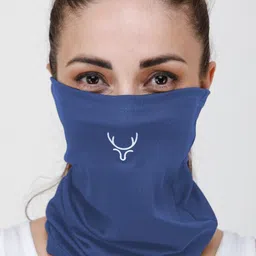 jigyaasaa Cyan hiran large mask 01 pc Reusable, Washable Cloth Mask-picture-28