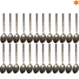 bzilo (Pack of 24) Spoon Stainless Steel Set for Home & Kitchen, Dinner Spoon Y83 Stainless Steel Table Spoon, Dessert Spoon Set-picture-42