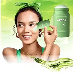 keshavart Green Tea Cleansing Mask Stick For Blackheads Whiteheads Oil Control Face Shaping Mask-picture-41