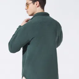 maniac Men Solid Casual Jacket image 2