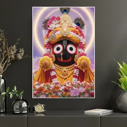 art recall jagannath poster Photographic Paper image 3
