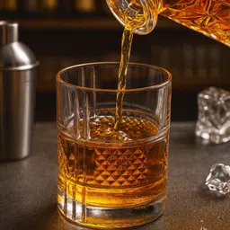 b7 creations Crystal Whiskey Glass Set Glass Water/Juice Glassbb Glass Set Whisky Glass-picture-46