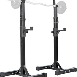 iris Solid Steel Adjustable Squat Rack and Bench Stand Set Multipurpose Fitness Bench-picture-19
