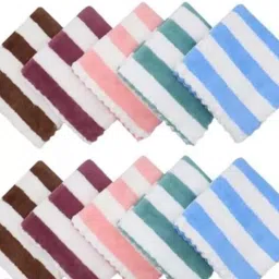 UQCKON Handkerchief Women Soft Cotton Hankies Ladies hanky set for women ["Multicolor"] Handkerchief-picture-32