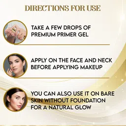 coloressence Premium Primer Gel Smoothening Moisturizing Pre Makeup Base - 30 ml Primer - 30 ml image 4