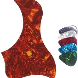 amg music Acoustic Guitar Pick Guard image 1