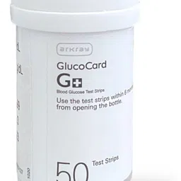 Arkray + 50 Bottlepack Blood Glucose Test Strips For Glucocard G+ Glucometer 50 Glucometer Strips image 2