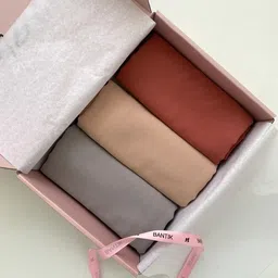 urshia Solid Georgette Women Multicolor Scarf-picture-10