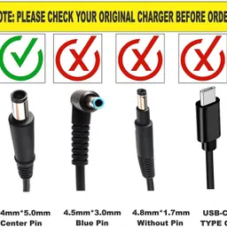 WISTAR HP 65W BIG PIN ADAPTER 18.5 W Adapter image 3