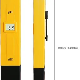 parijata LCD Pocket Pen Type pH Meter for Water Purity Pool Aquarium Measurement 0-14pH Digital pH Meter image 3