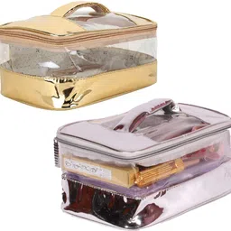 n a purse Women Gold, Silver Cosmetic Bag-picture-18