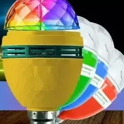 elecsera Light Lamp for Party/Home/Diwali Decoration / Disco Light / Multicolor Single Disco Ball-picture-16