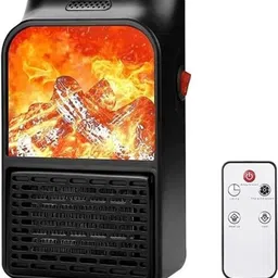 tnglov 800W Plug-In Wall Heater | Flame Effect, Portable & Energy Efficient Halogen Room Heater-picture-10