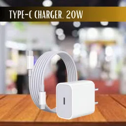 Ham 20 W PD 3 A Wall Charger for Mobile with Detachable Cable image 1