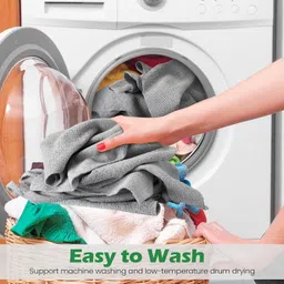 lanloy Cleaning Cloth Roll Reusable, Washable Towels, Kitchen and Car (Pack of 1) Multicolor Cloth Napkins image 5