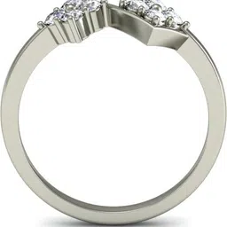avsar AVR495WB Cubic Zirconia White Gold ring image 2