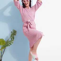 lacylook Pink Small Bath Robe image 1