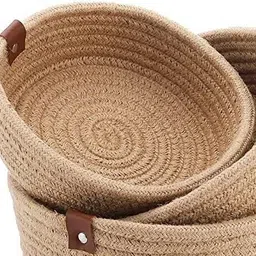 tamak exports Jute Jute Storage Basket Storage Basket image 2