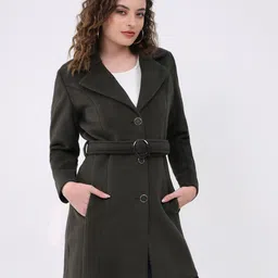 monte carlo Imported Solid Coat For Women image 3