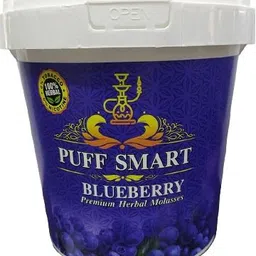 puff smart Premium Herbal Flavor Bucket 1Kg Blueberry Hookah Flavor image 3
