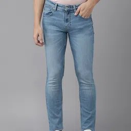 SPYKAR Men Blue Rover Regular Fit Mid Rise Light Fade Stretchable Jeans-picture-39