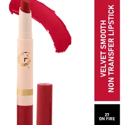 MATTLOOK Pink Velvet Smooth Long Lasting Water Proof Lipstick-On Fire-picture-29