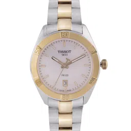 TISSOT Women Off-White PR 100 Sport Chic Swiss Analogue Watch T1019102211100-image-40