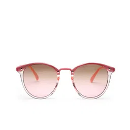 YourSpex Women Pink Lens & Pink Oval Sunglass with UV Protected Lens image 4