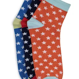 U.S. Polo Assn. Kids Pack Of 3 Patterned Above Ankle-Length Socks image 5